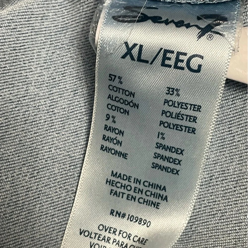 Seven7 Women's Light Blue Denim Jacket XL - Picture 5 of 7